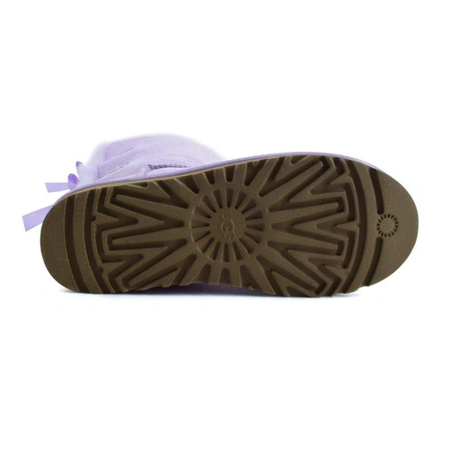 Угги женские UGG II Bailey Bow Metallic Lavender Fog фото-3