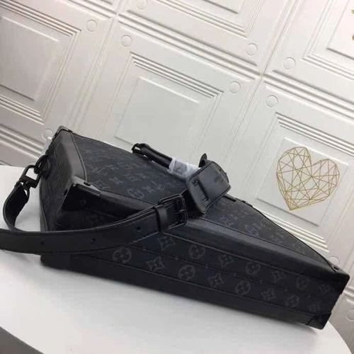 Сумка-портфель Louis Vuitton черная 38/30/9 фото-5