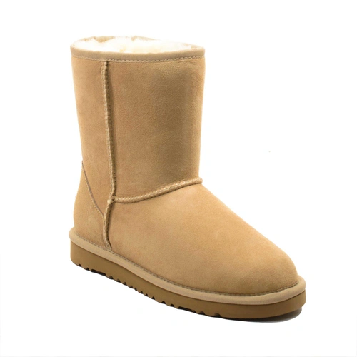 Угги женские ботинки UGG Classic Short Sand фото-2