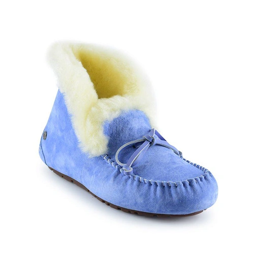 Угги женские мокасины UGG Alena Sky Blue фото-3