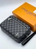 Клатч Louis Vuitton A103882 премиум 25:15:6 см черный фото-1