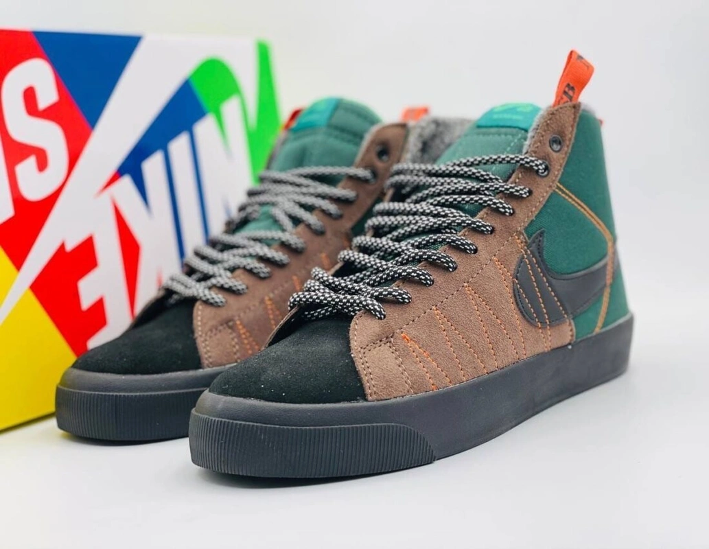 Кроссовки Nike SB Zoom Blazer Mid Multicolor фото-2