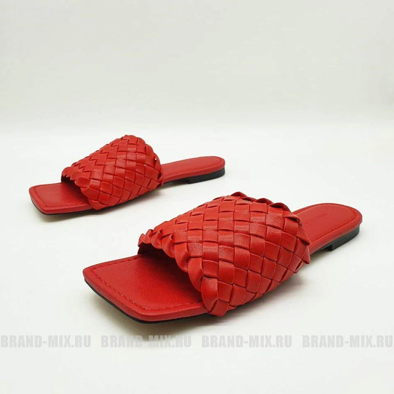 Сандалии Bottega Veneta  206-5 Red фото-2