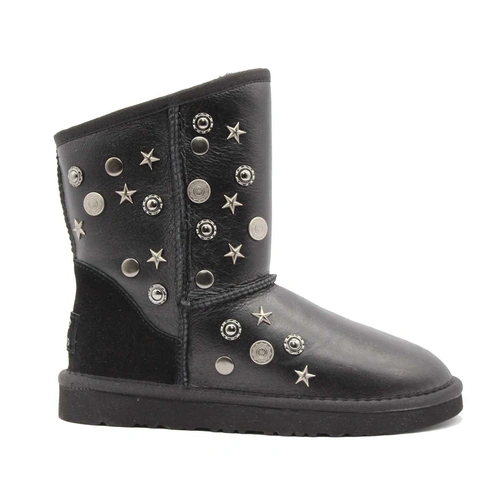 Угги женские ботинки UGG Deco Star Black