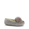 Угги женские мокасины UGG Pom Pom Dakota Dusk фото-1