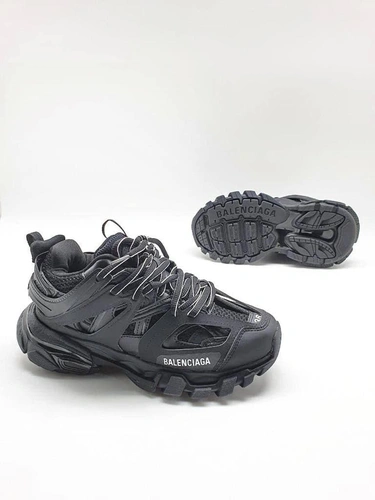 Женские кроссовки Balenciaga Track.2 черные коллекция 2021-2022 A70019 фото-3