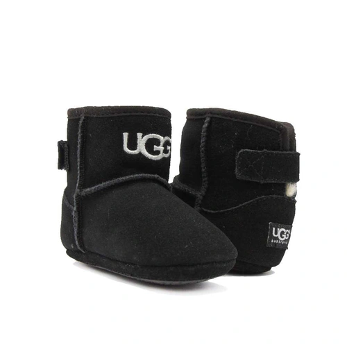 Угги детские пинетки UGG Jesse Black Размеры: 19,20