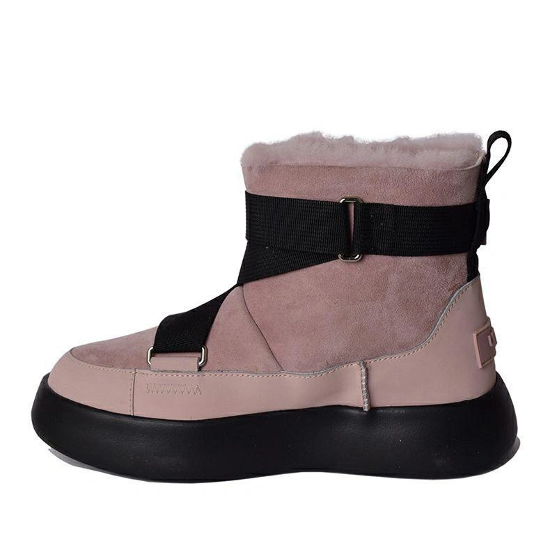 Угги женские UGG Boom Buckle Boot Sand фото-5