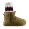 Угги женские UGG Sacai Knit Classic Mini II Chestnut фото-1