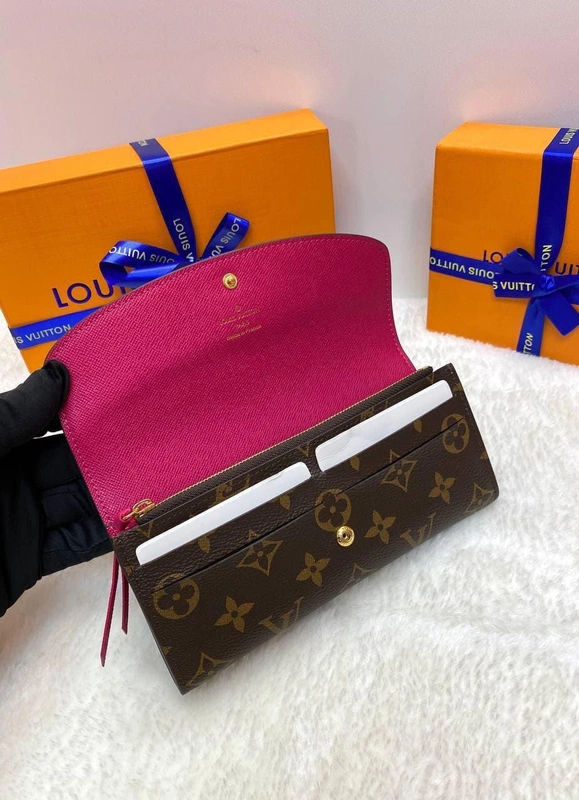 Кошелек Emilie Louis Vuitton премиум-люкс из новой коллекции 19/10/2 A61449 фото-2