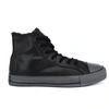 Кеды Converse All Star 100056 Black Grey с мехом фото-1