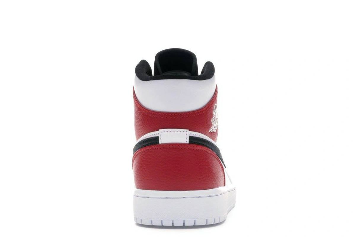 Кроссовки Nike Air Jordan 1 Retro White Black Gym Red фото-4