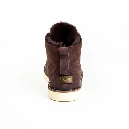 Угги мужские ботинки UGG Beckham Chocolate фото-4