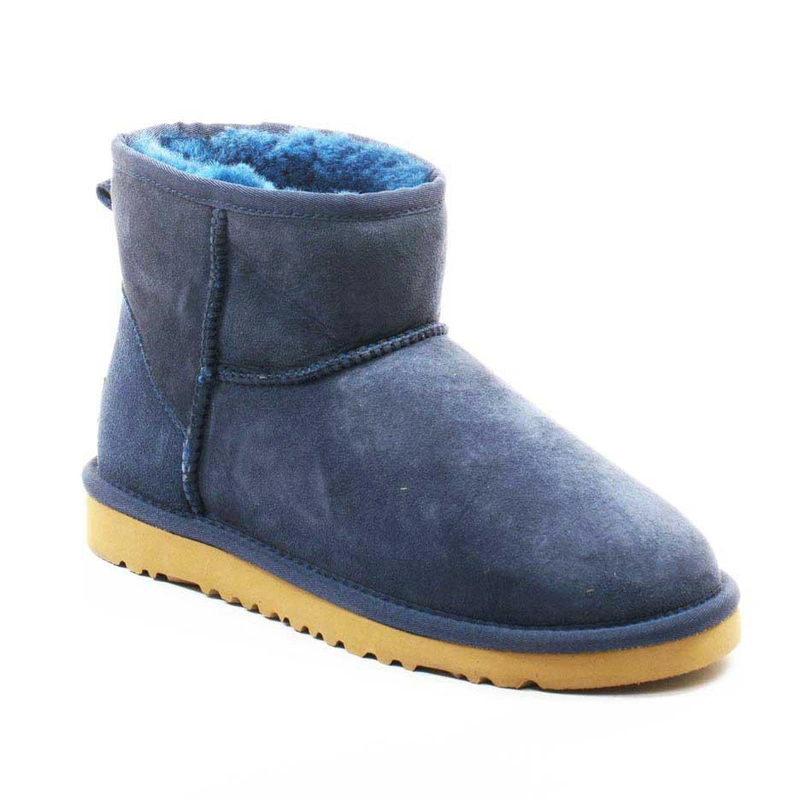 Угги женские ботинки UGG Mini Classic Navi фото-2