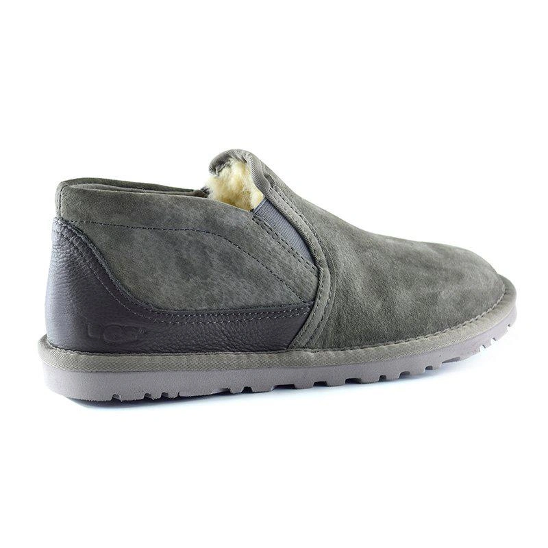 Тапочки угги мужские UGG Ultra Mini Tasman Grey фото-3