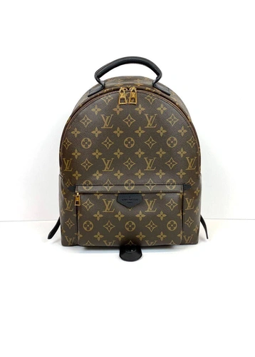 Женский рюкзак Louis Vuitton премиум-люкс коричневый  35/28/10