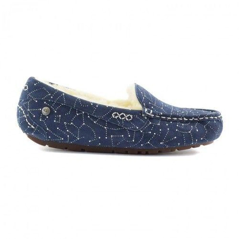 Угги женские мокасины UGG Ansley Constelation Navy