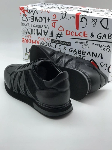 Кроссовки мужские Dolce & Gabbana черные коллекция 2021-2022 фото-3
