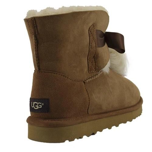 Угги женские UGG Classic Mini Gita Chestnut фото-2