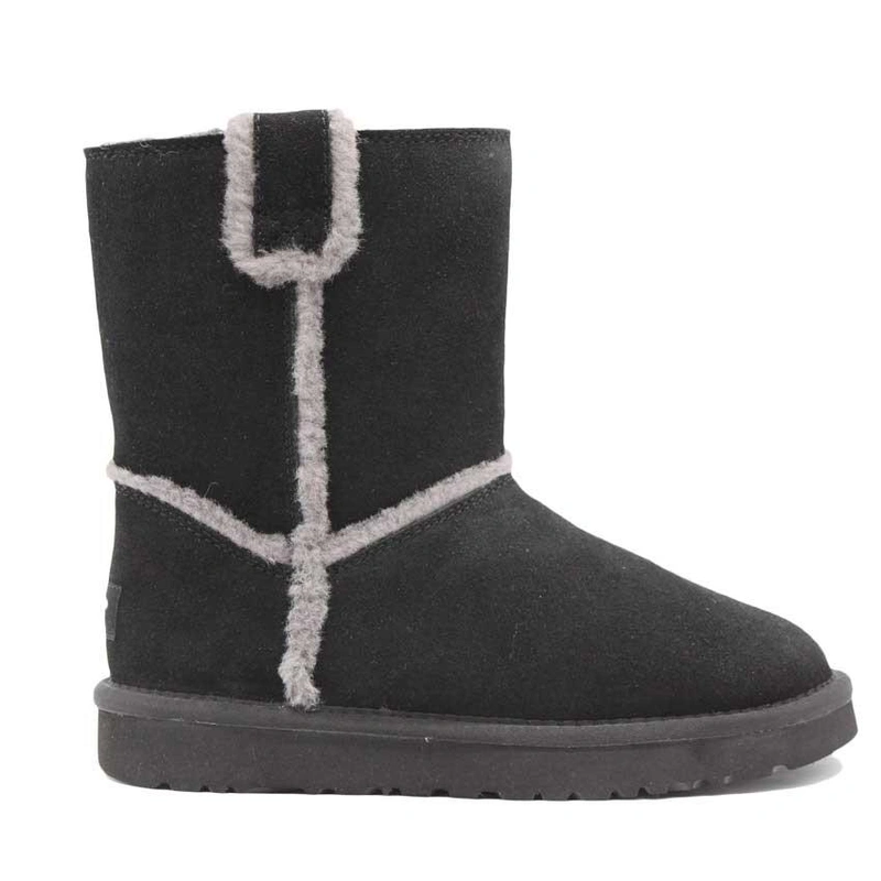 Угги женские ботинки UGG Spill Seam Boot Black