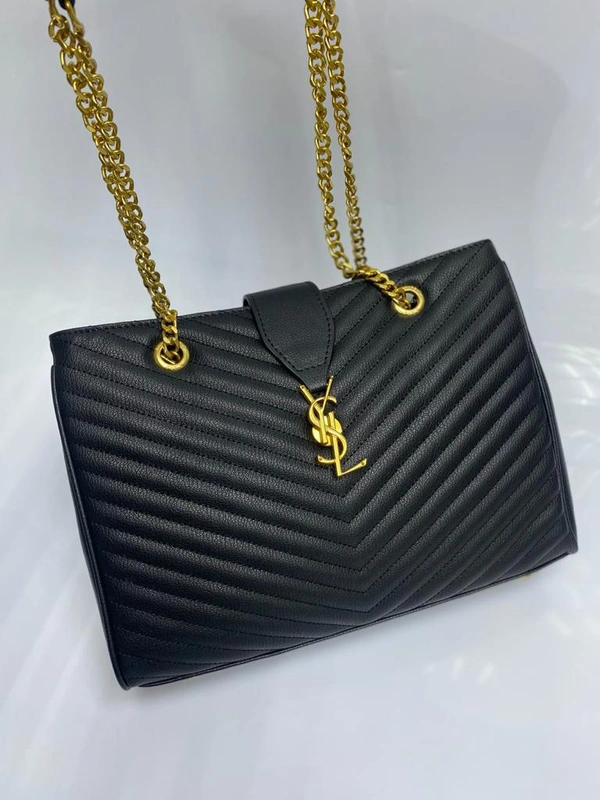 Сумка женская Yves Saint Laurent (YSL) черная 33/23/11 см. коллекция 2021-2022 A81038 фото-5