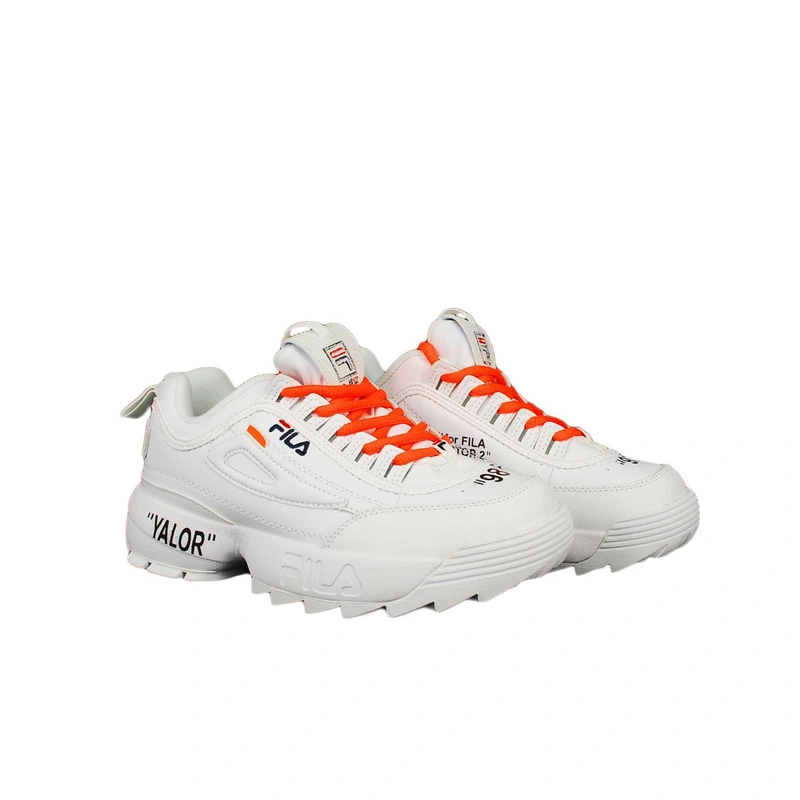 Кроссовки Fila Disruptor 2 x Off White FW01655-111 White фото-4