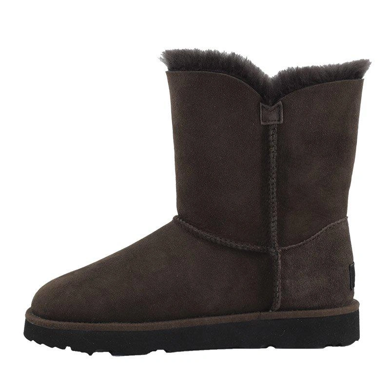 Угги женские UGG Classic Knot Black Chocolate фото-2