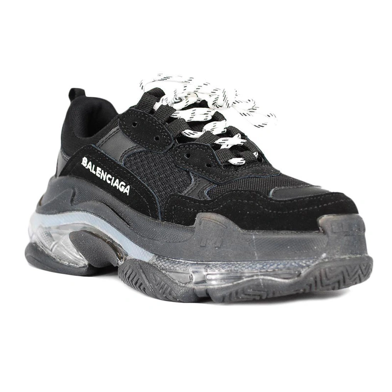 Кроссовки Balenciaga Triple S Clear Sole 541624W99 Black фото-2