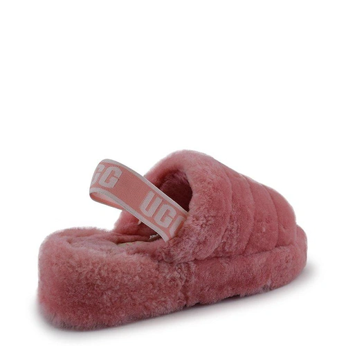 Угги тапочки женские UGG Women Slippers Fluff Yeah Slide Lantana фото-4