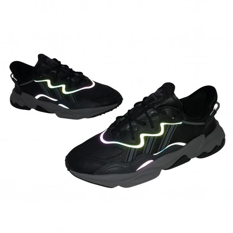 Кроссовки Adidas Ozweego Black (Reflective) фото-5