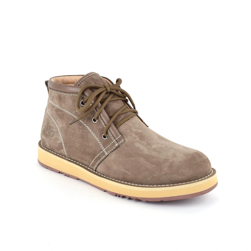 Угги мужские ботинки UGG Iowa Men Boots Chocolate фото-5