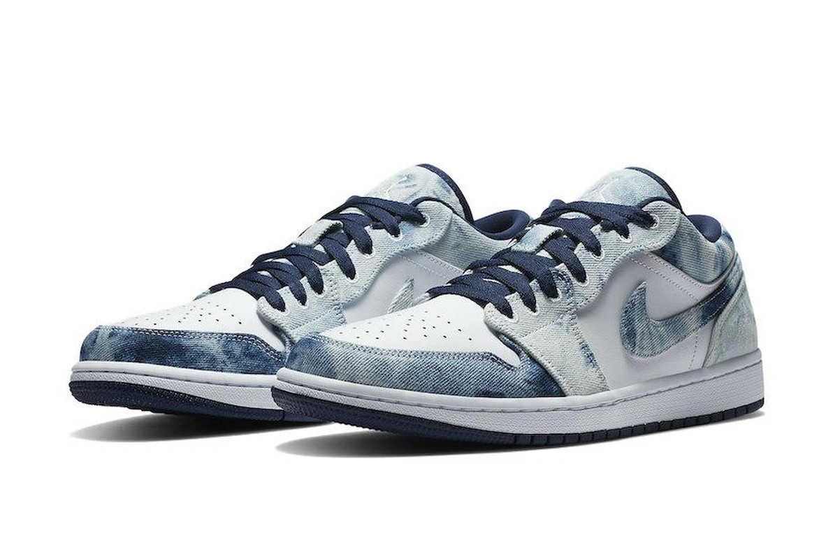 Кроссовки Nike Air Jordan 1 Low Jeans фото-2