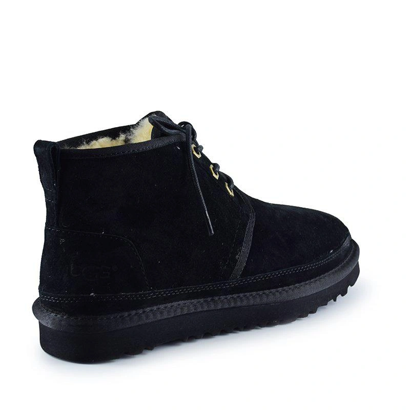 Угги женские ботинки UGG Neumel Boots Black фото-5