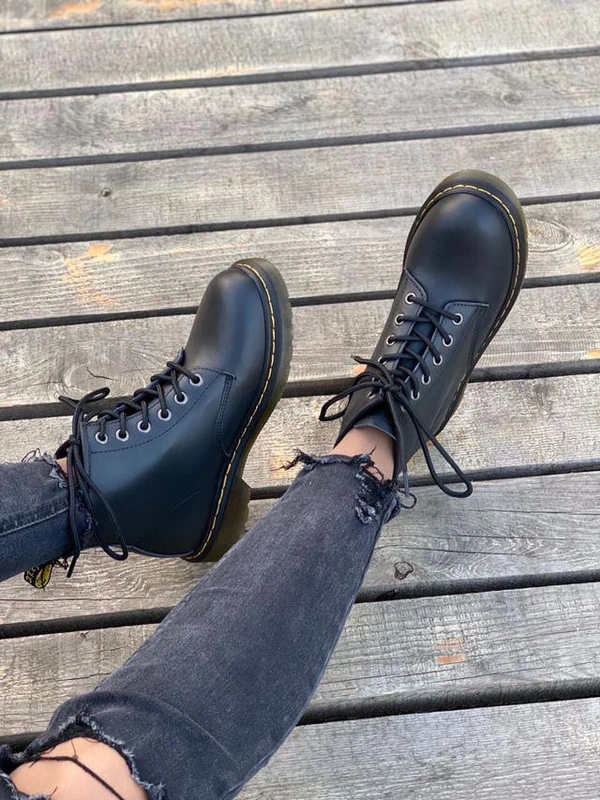 Ботинки женские Dr Martens черные A54682 фото-3