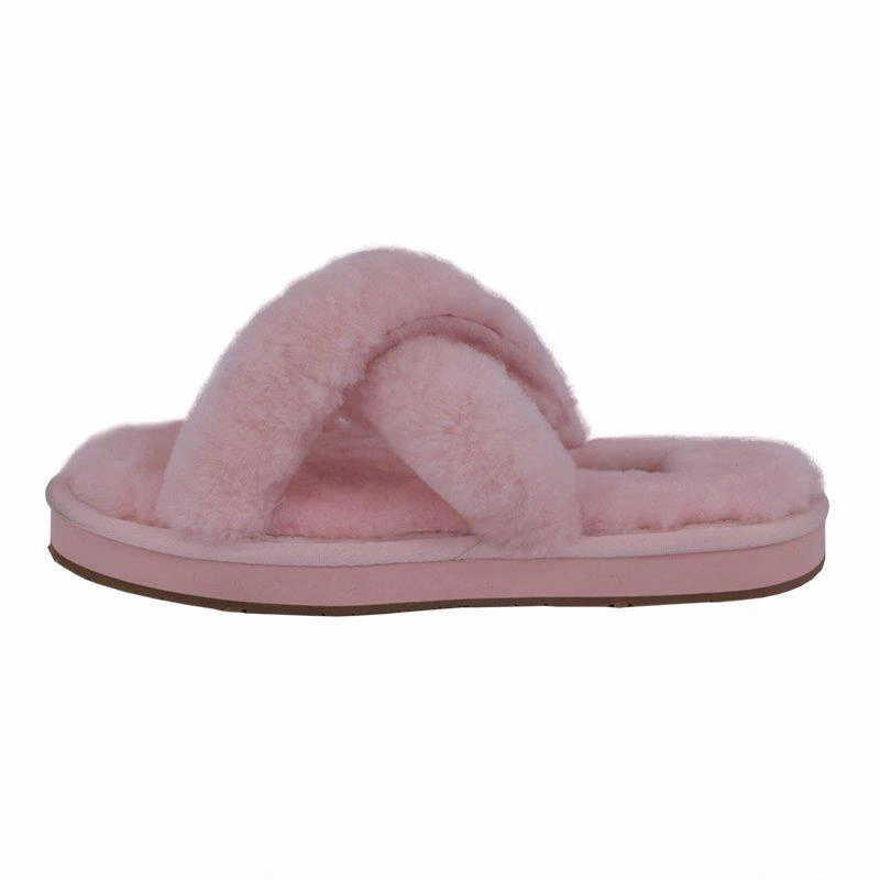 Угги тапочки женские UGG Womens Slippers Abela Pink фото-6