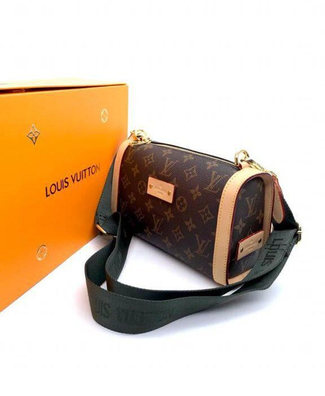 Женская кожаная сумка Louis Vuitton коричневая A50927