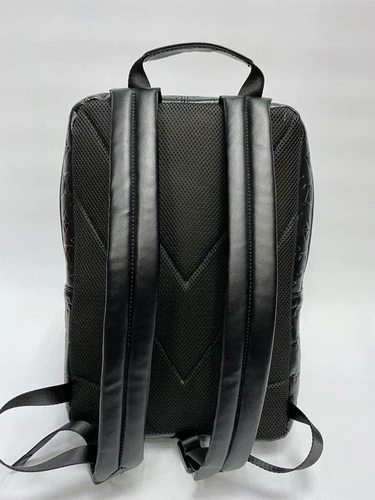Кожаный рюкзак Louis Vuitton черный 38/25/14 фото-4