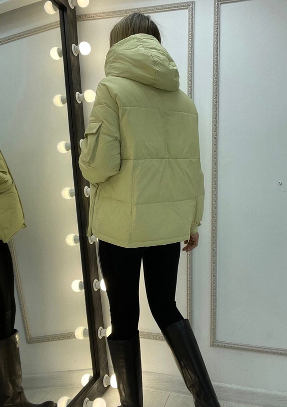 Куртка Prada желтая модель-36 фото-3