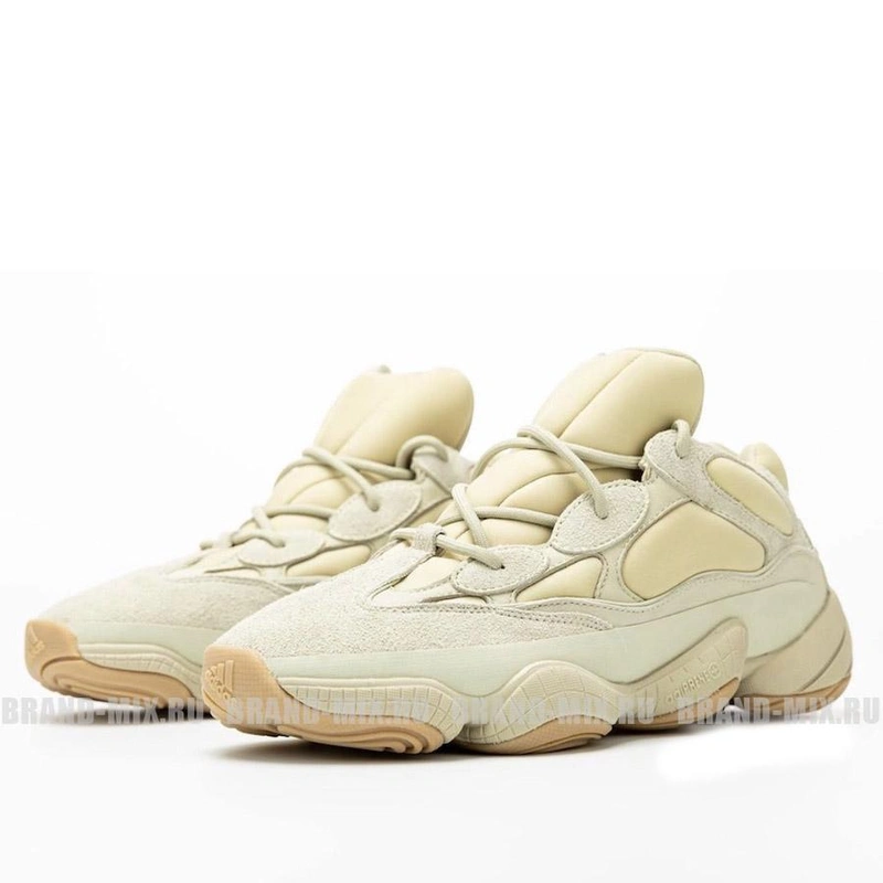 Кроссовки Adidas Yeezy 500 Stone Neoprene Bone White неопрен белые фото-2