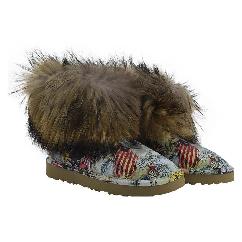 Угги женские Джимми Чу UGG Jimmy Choo Travel Fox Grey фото-3