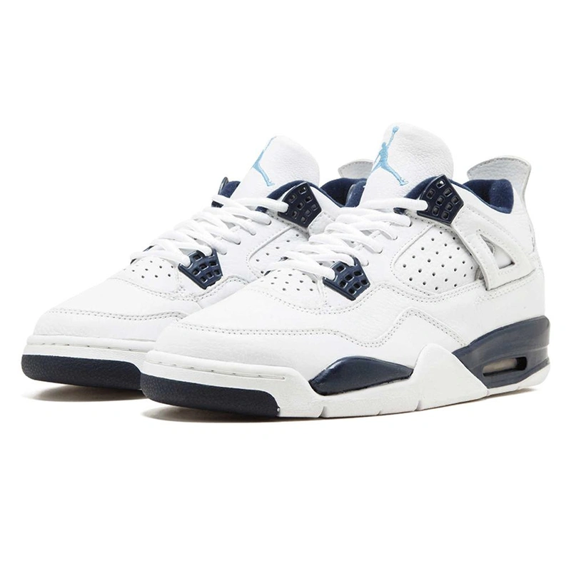 Кроссовки Nike Air Jordan 4 Retro Columbia White фото-3