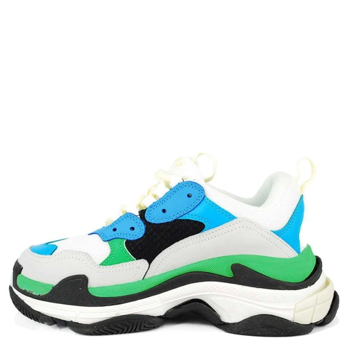 Кроссовки Balenciaga Triple S (657054) White Blue фото-6