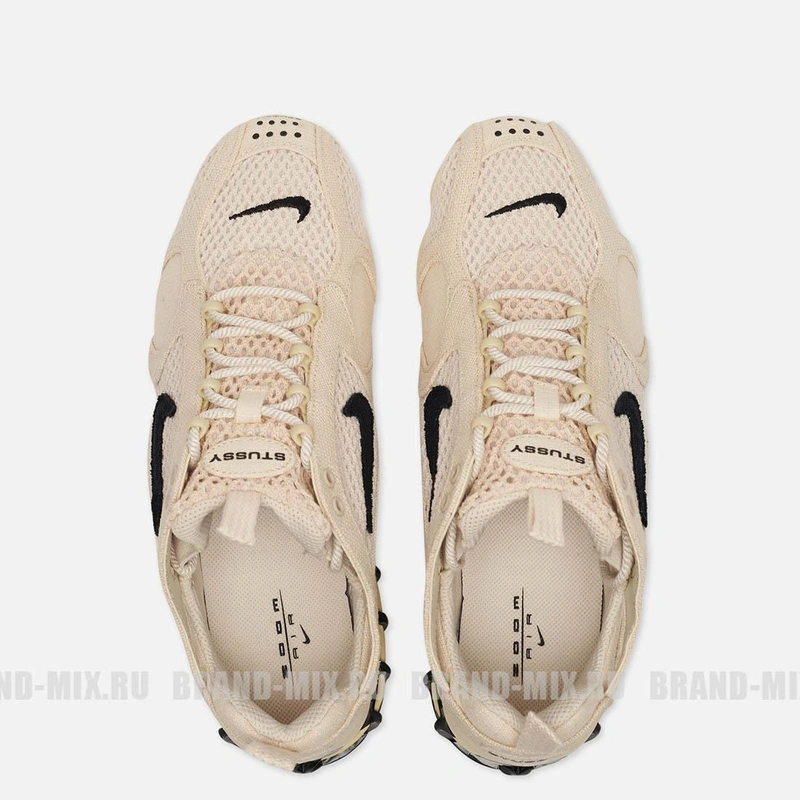 Кроссовки Stussy x Nike Air Zoom Spiridon Cage 2 CQ5486-200 Beige фото-3