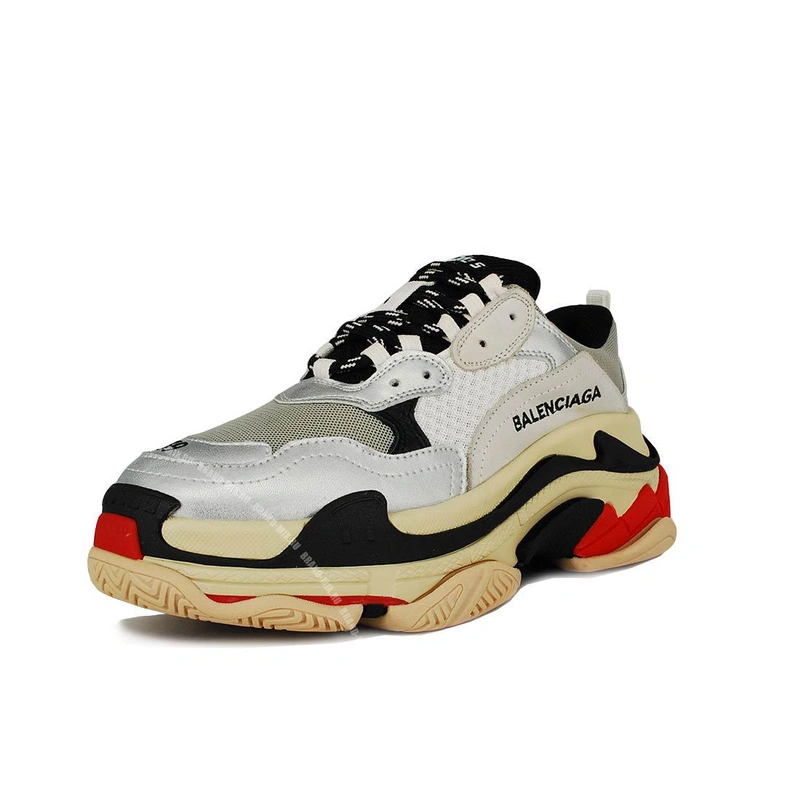 Кроссовки Balenciaga Triple S (656206) Beige Grey фото-2