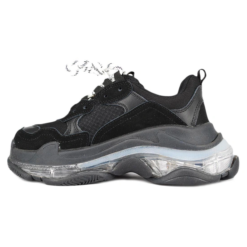 Кроссовки Balenciaga Triple S Clear Sole 541624W99 Black фото-4