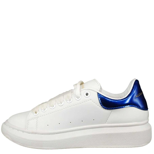 Кроссовки Alexander McQueen Oversized Larry White Blue фото-6