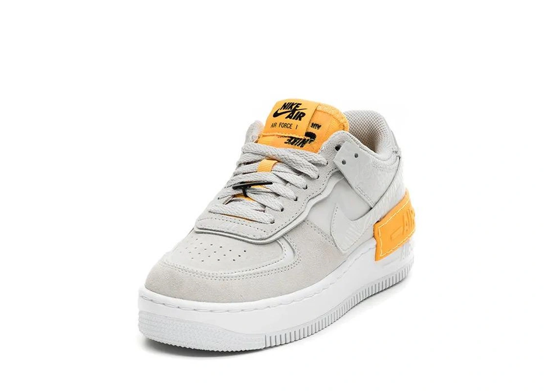 Кроссовки Nike Air Force 1 Shadow Grey/Orange фото-3