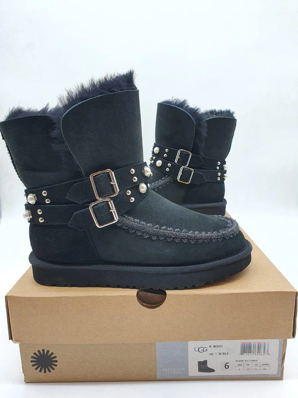 Угги женские UGG Mckay черные A57736 фото-2