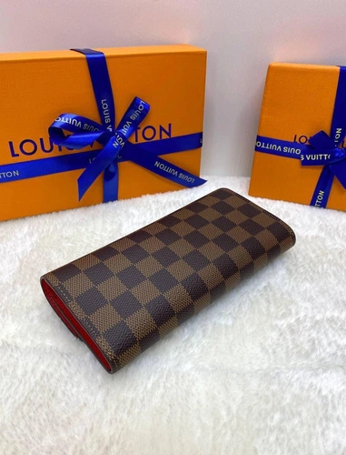 Кошелек Emilie Louis Vuitton премиум-люкс из новой коллекции 19/10/2 A61410 фото-2