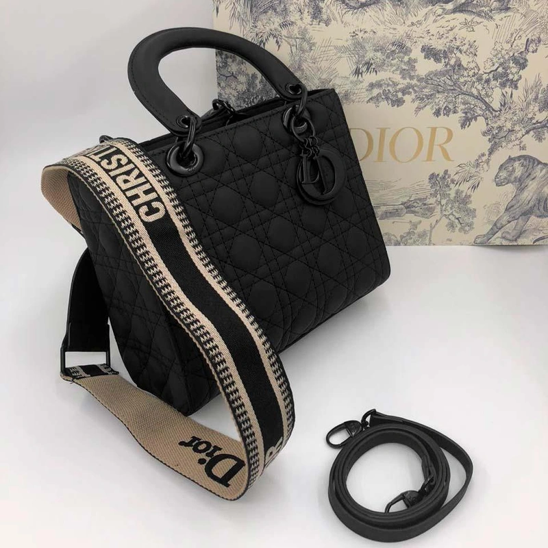 Сумка Christian Dior Lady Black фото-6